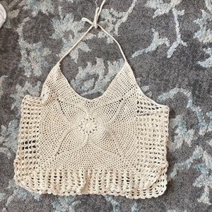 Large crochet top